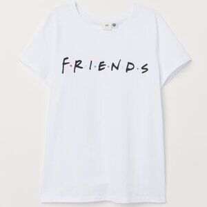 H & M Friends Unisex T-Shirt Size XL.
